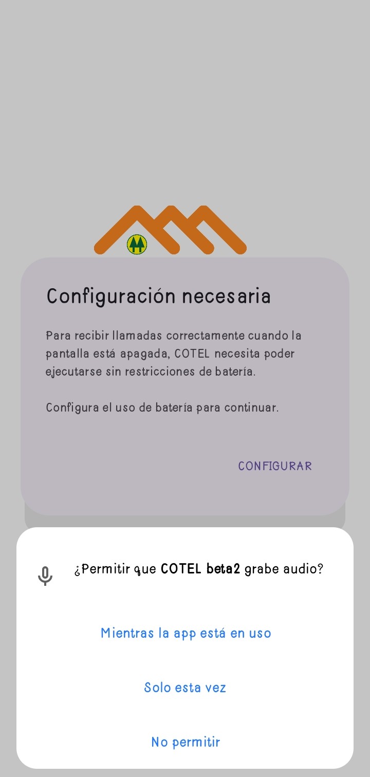 Paso 14 - Permitir grabación de audio