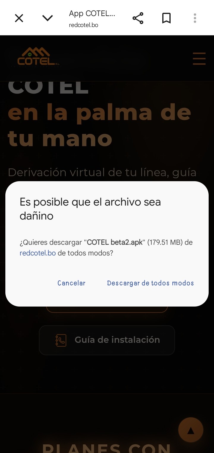 Paso 2 - Confirmar descarga
